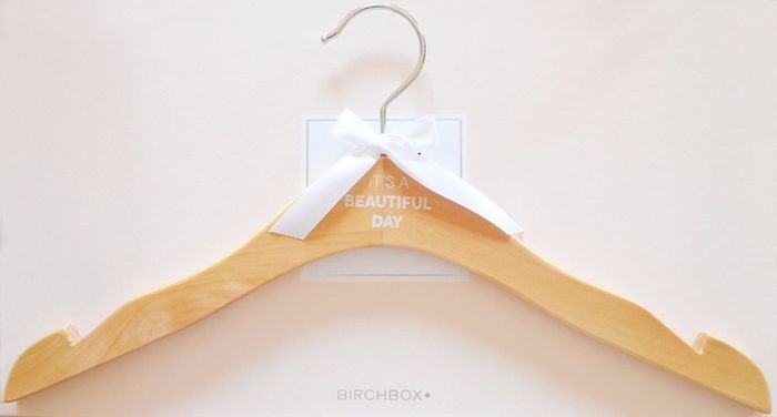 Cintre pour la mariée