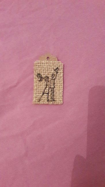 Impression sur toile de jute - 1