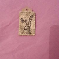 Impression sur toile de jute - 1
