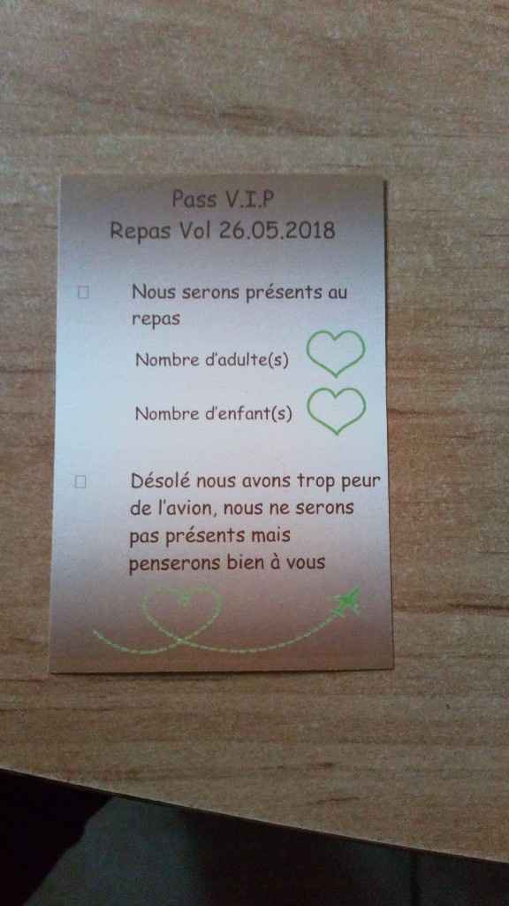  Nos faire parts sont arrivés ! - 4