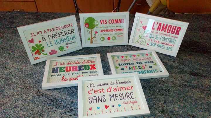 Petits cadres pour de grandes phrases - 1