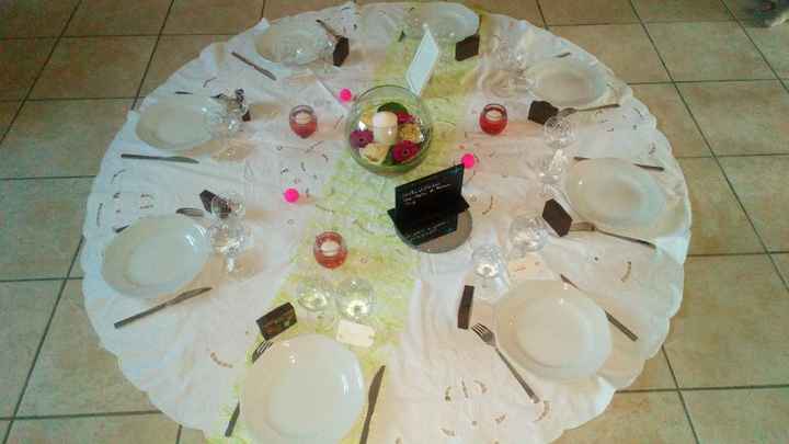 Essai Deco de table - 1