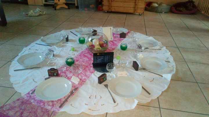 Essai Deco de table - 2