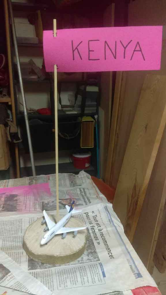 Porte Noms des tables - 1