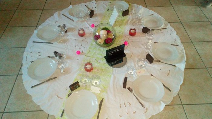 Essai Deco de table - 1