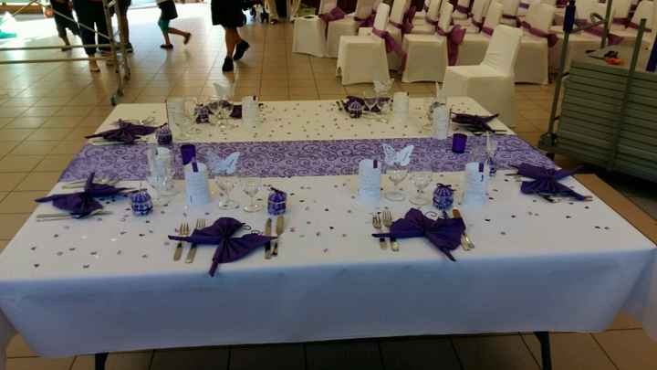 Aide pour deco violet et blanc - 2