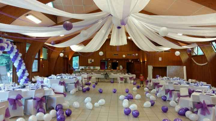 Aide pour deco violet et blanc - 4