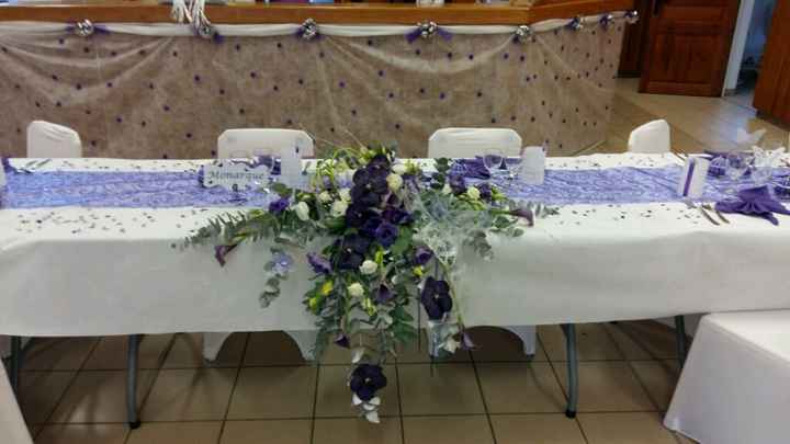 Aide pour deco violet et blanc - 5