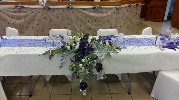 Aide pour deco violet et blanc - 5