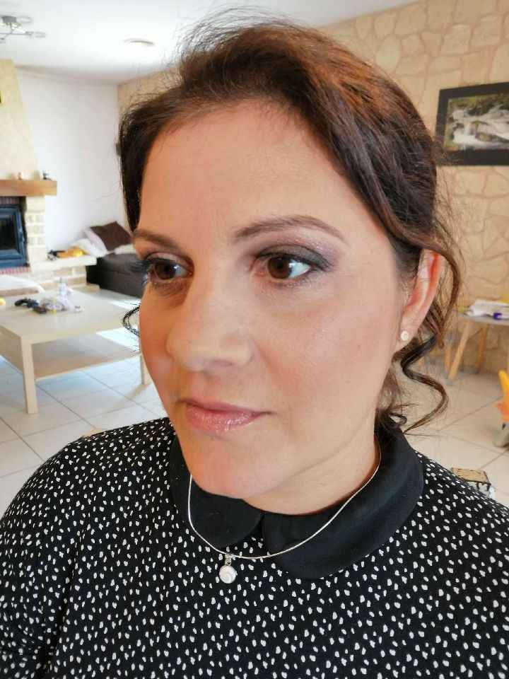 Essai maquillage jour j - 2