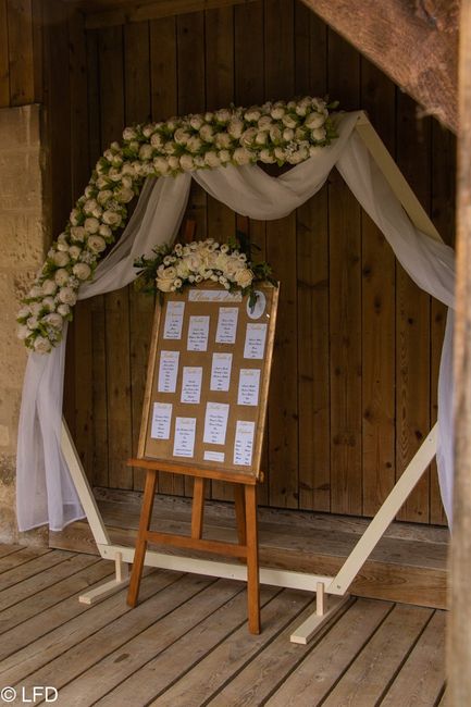 Pivoines blanches et ivoire 5