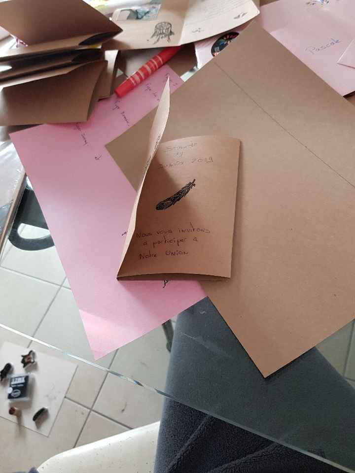 Faire part fais maison... - 2