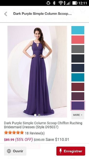 Où trouver des robes de demoiselle d'honneur et témoin pas cher - 4