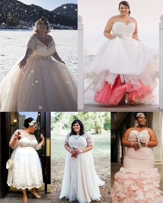 Plus Size bride 1