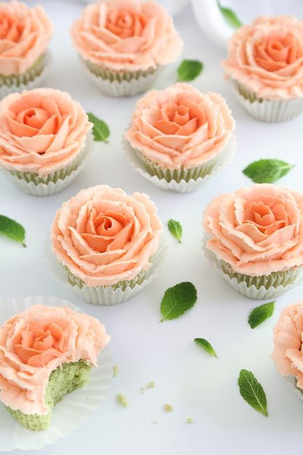 LES MINI CUPCAKE ROSES
