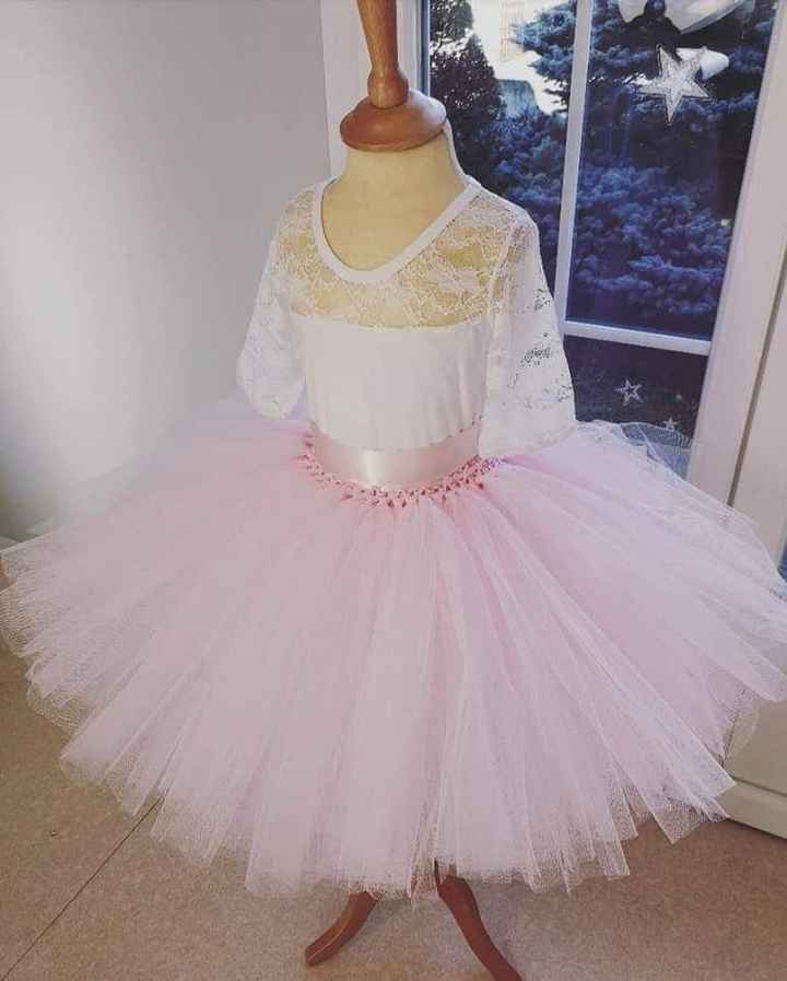 Robe petite fille d'honneur - 1