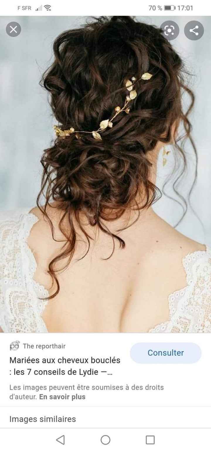 Coiffure mariée curly/afro - 3