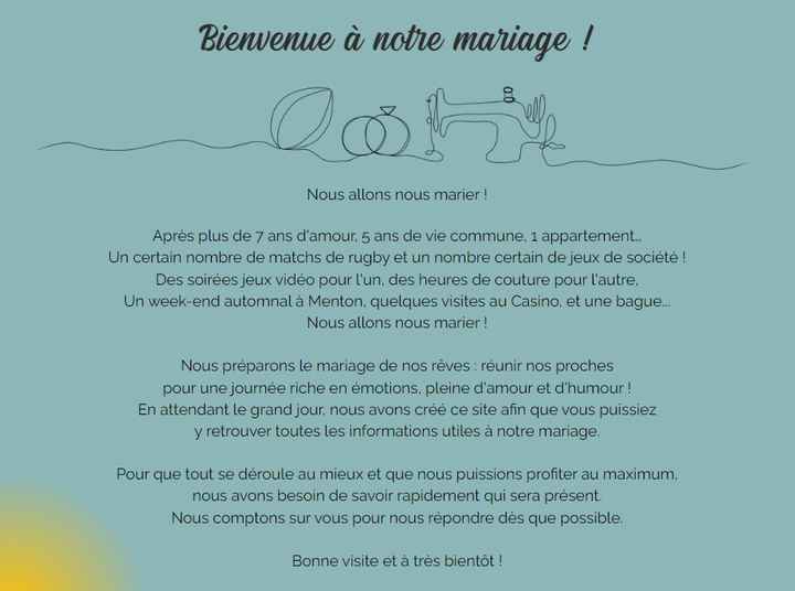 Texte d'accueil blog - 1