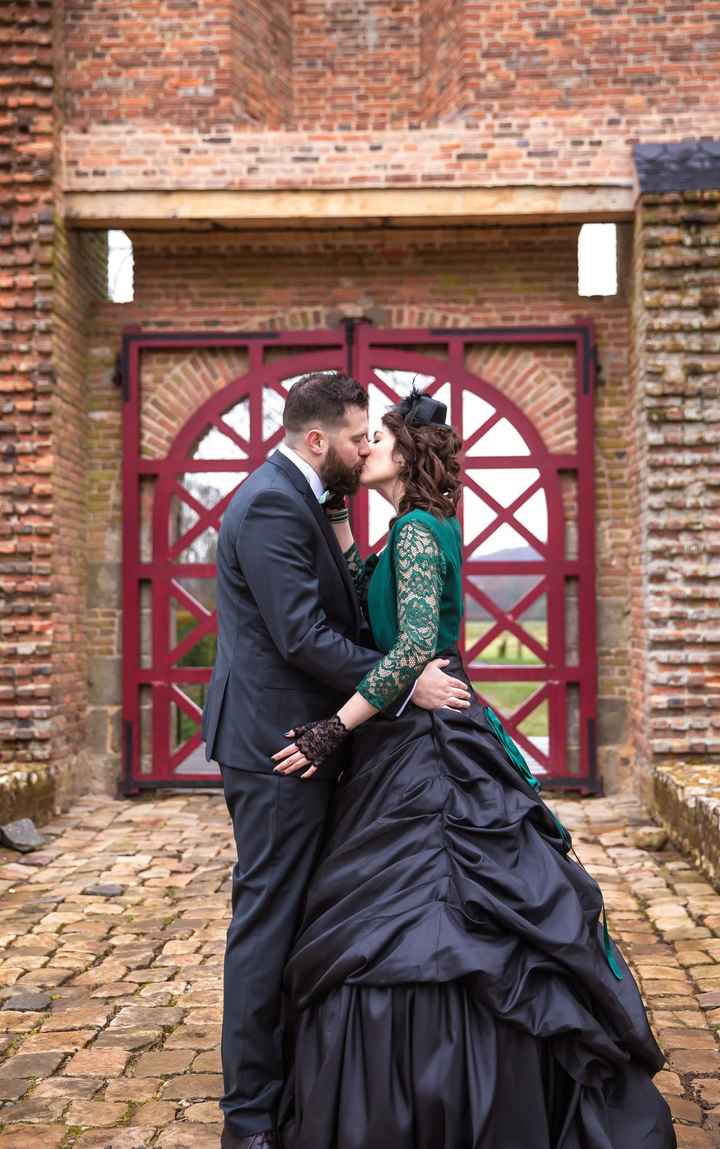 Du noir pour la tenue de la mariée 🖤 - 1