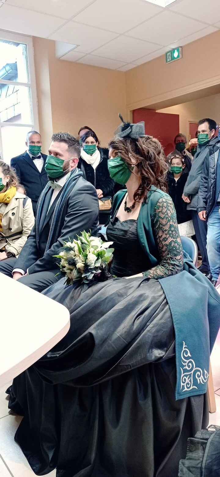 Du noir pour la tenue de la mariée 🖤 - 2