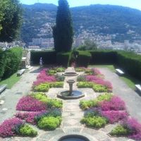 Jardin avec vue sur Nice