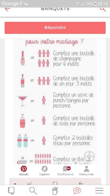 Quantité boissons soft et eau à table 3