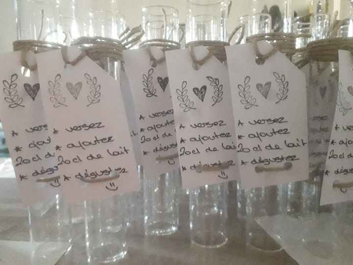 Cadeau des invités, mariage d'hiver ❄ - 1