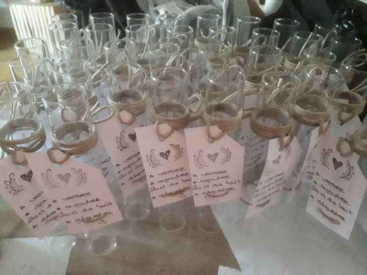 Cadeau des invités, mariage d'hiver ❄ - 2