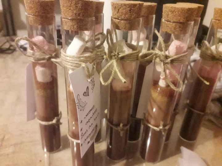 Cadeau des invités, mariage d'hiver ❄ - 3