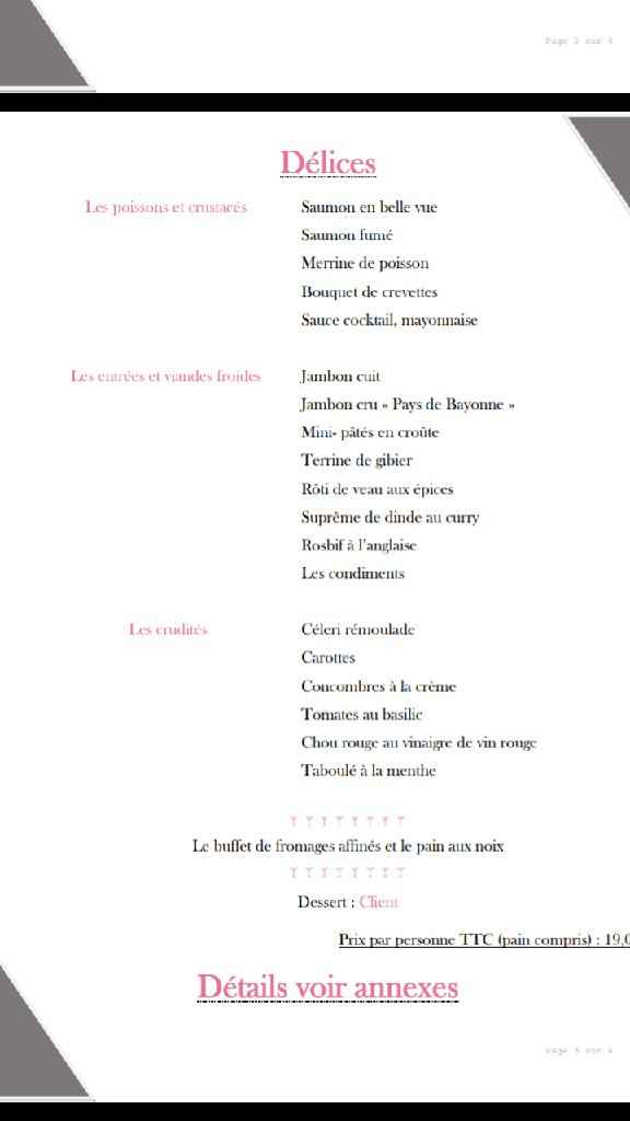 Alternative au traiteur - 1