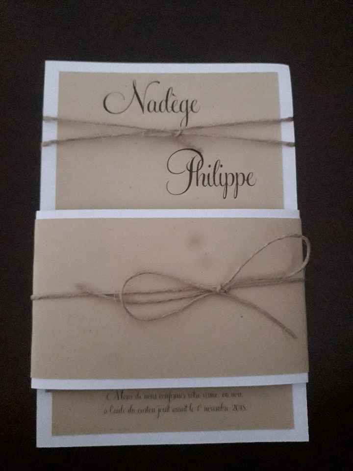 Faire parts 😃😍 - 1