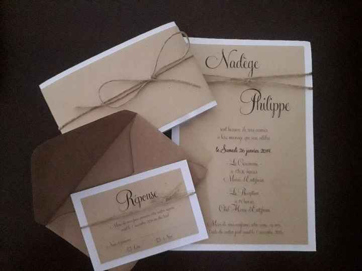 Faire parts 😃😍 - 2