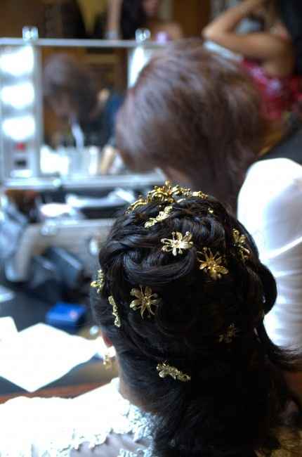 le chignon finalisé