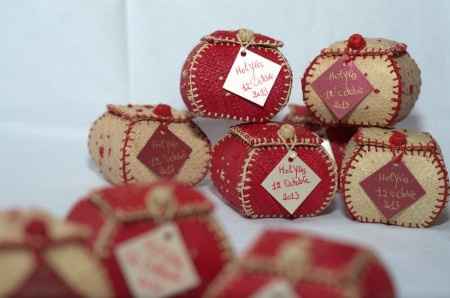 Contenant à Dragées made in Madagascar