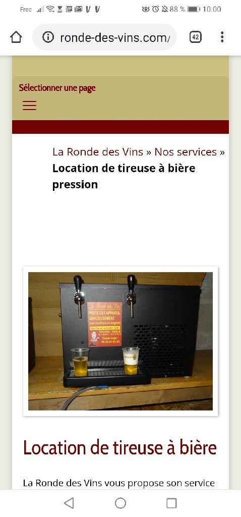 Machine à bière - 2