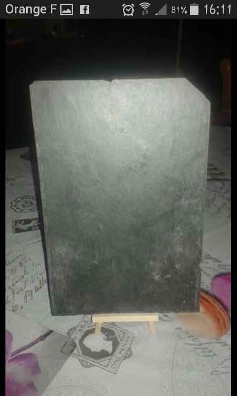 Idées déco : menus sur les tables - 2