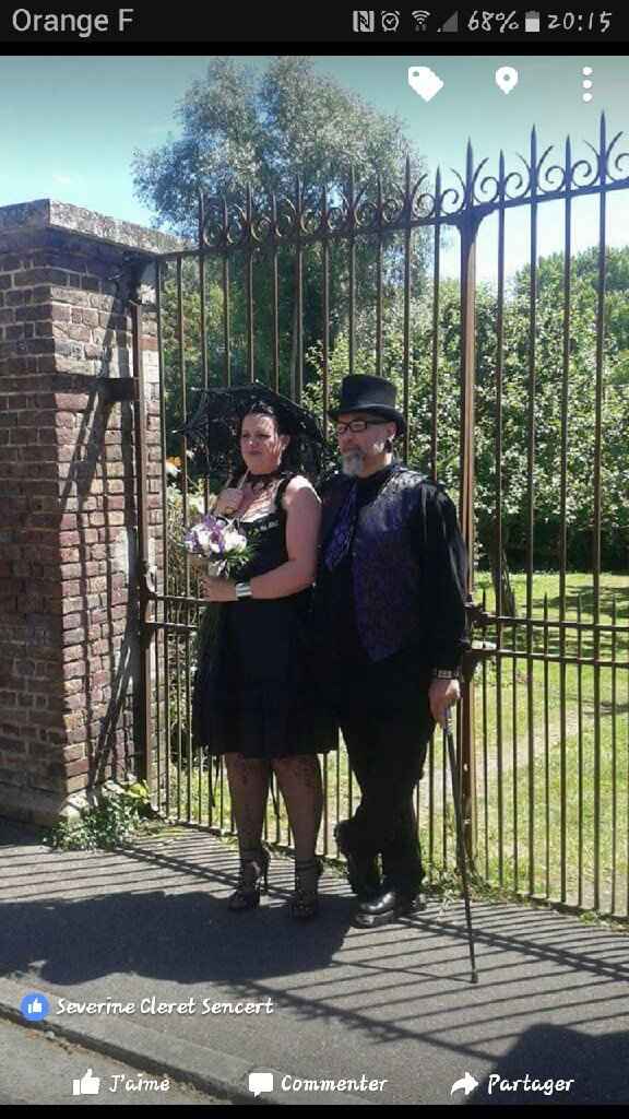 Inspiration mariage gothique romantique - 1