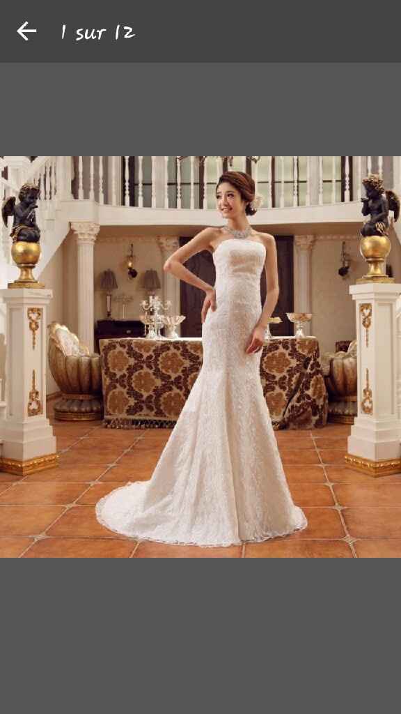 Achetez-vous votre robe en ligne ? - 1