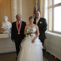 nous deux avec le maire