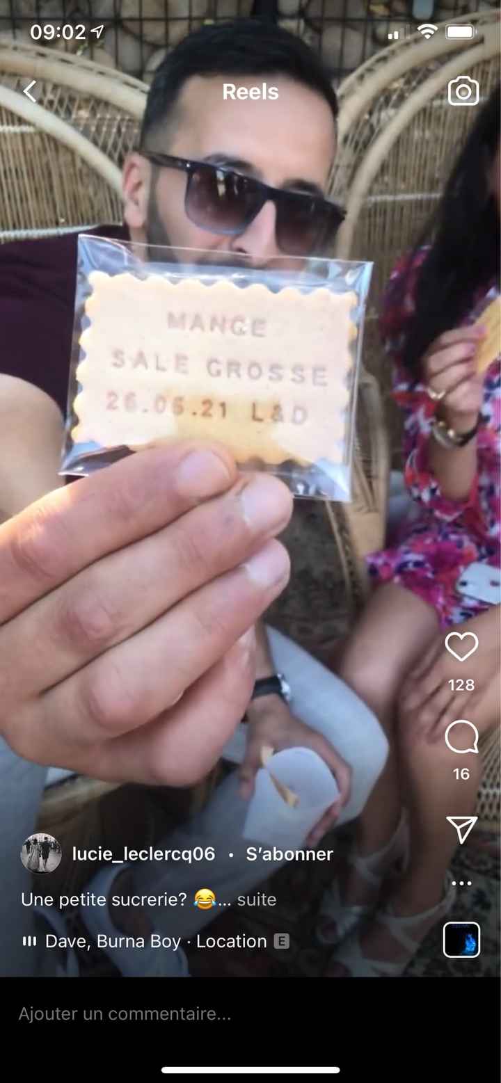 Cadeaux pour les invités - 1