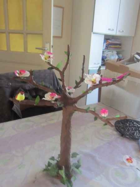 centre de table fait maison