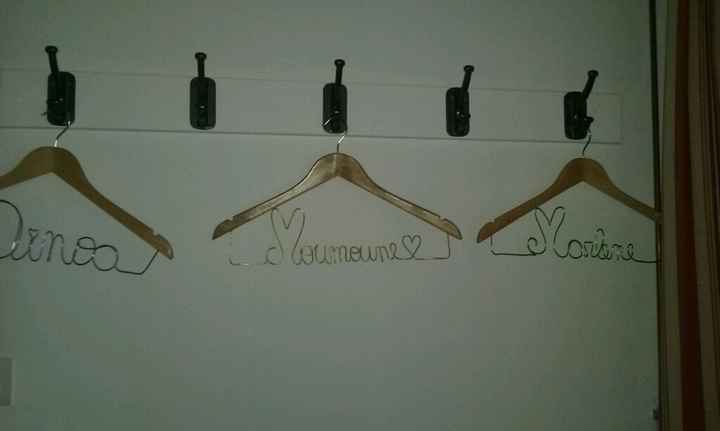 Cintres personnalisés presque check ! - 1