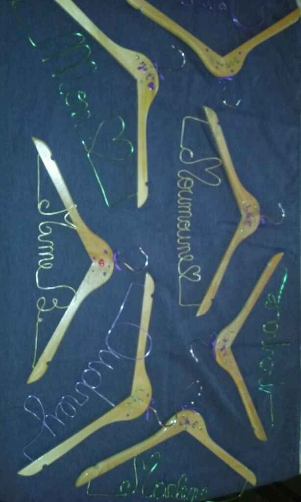 Cintres personnalisés officiellement finis! - 1