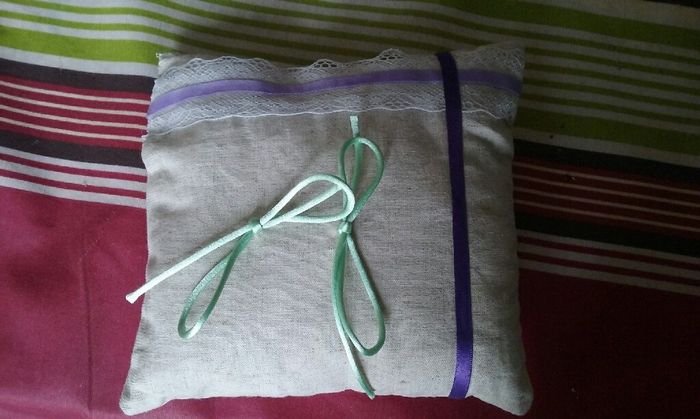 Coussin alliances diy - 1