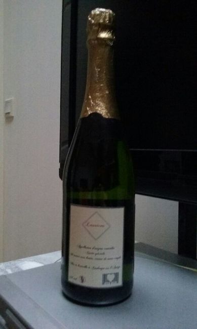 Customisation de nos bouteilles de crémant - 5