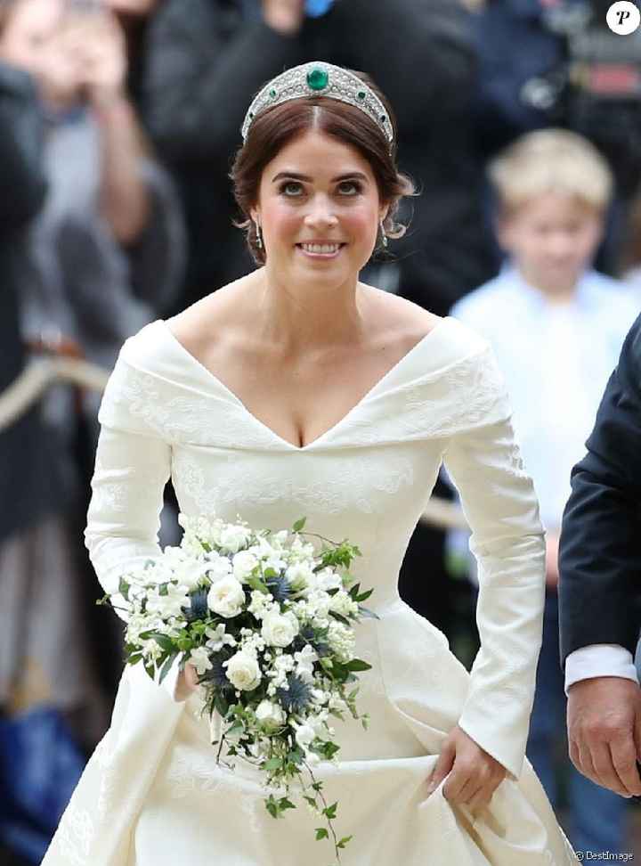 Look nuptial de la Princesse Eugenie d'york - 1