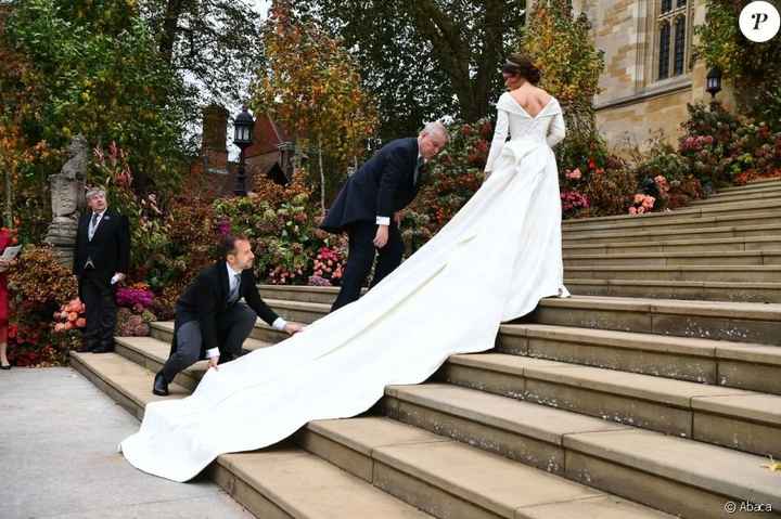 Look nuptial de la Princesse Eugenie d'york - 2