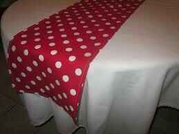 Decoration rouge à pois blancs - 10