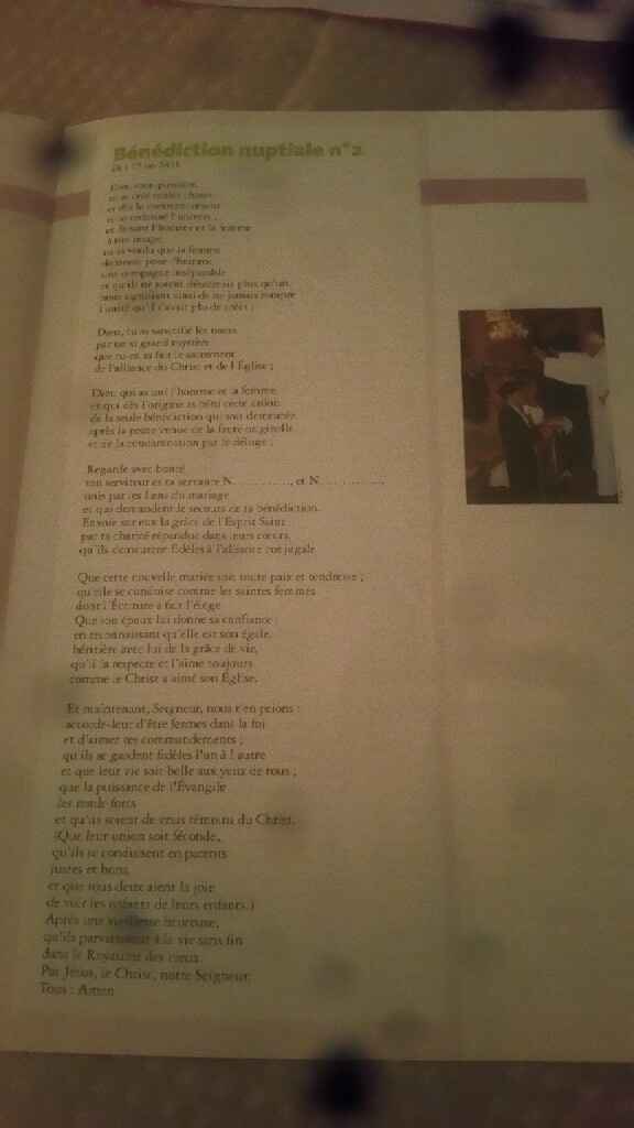 Livret de messe - 2