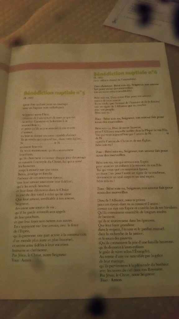 Livret de messe - 4